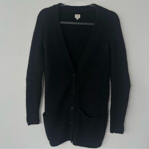 Aritzia Wilfred button front wool blend cardigan sweater